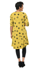 FINAL SALE SDM129 Jennica Dress in Moss Crazy Circles