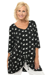 SDM430 Murray Tunic Top in Mini XO