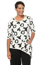 Madelyn Top in Ivory XO by Snapdragon & Twig