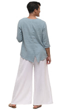 VCG115 Palazzo Pant in White