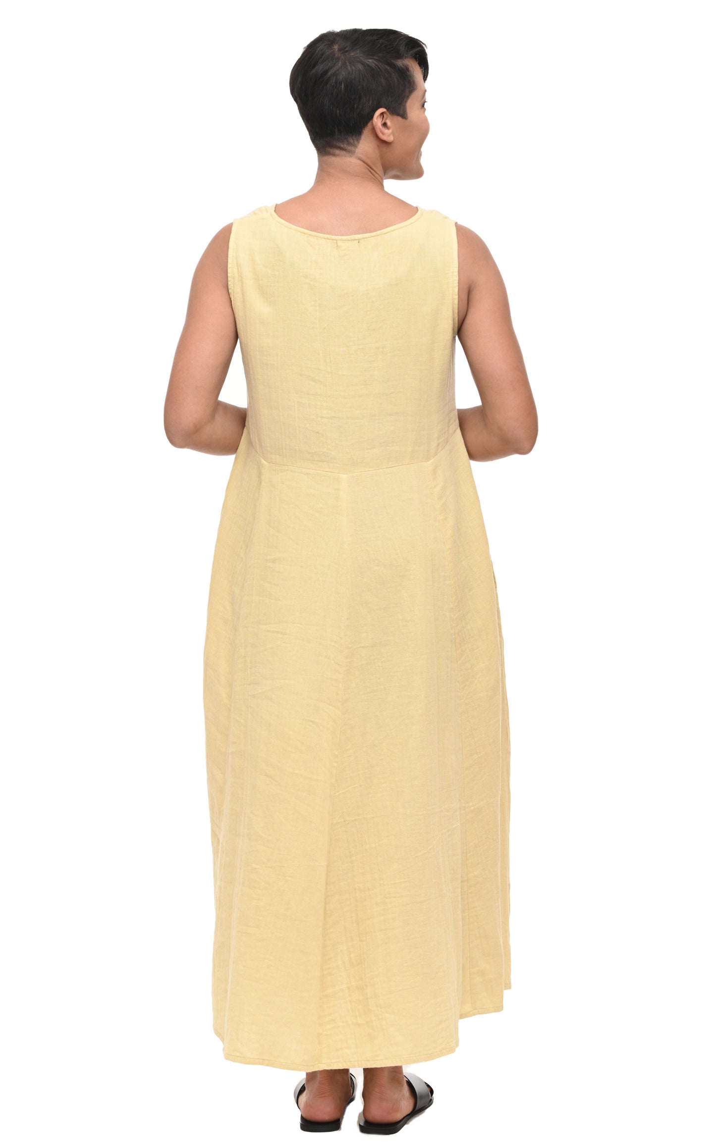 FINAL SALE VCG369 Amira Dress in Saffron*